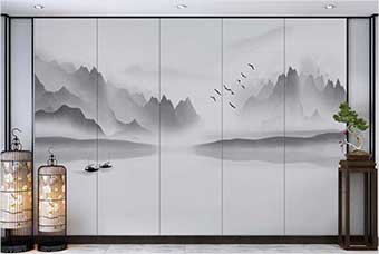 红河森佰汇航空纤维（山水画系列）