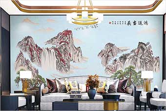 红河森佰汇航空纤维墙咔（鸿运当头）