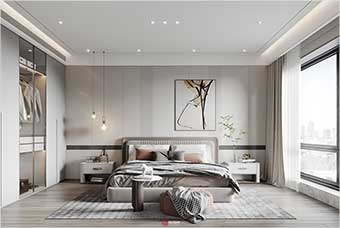 红河卧室空间案例
