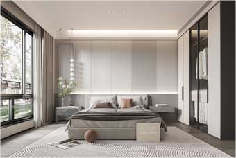 红河卧室空间案例